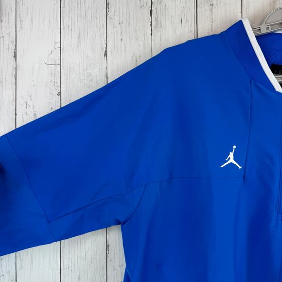 Jordan Blue UCLA Bruins Coach Half-Zip 1/2 Zip Jacket Pullover Size XXL 2XL - Picture 10 of 16